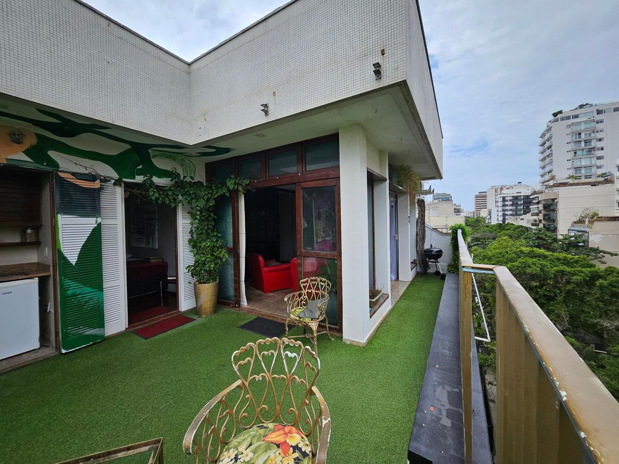 Charmosa Cobertura Em Ipanema Na Quadra Da Praia De Quarto, Sala, Terraco E Sauna Rio de Janeiro Luaran gambar