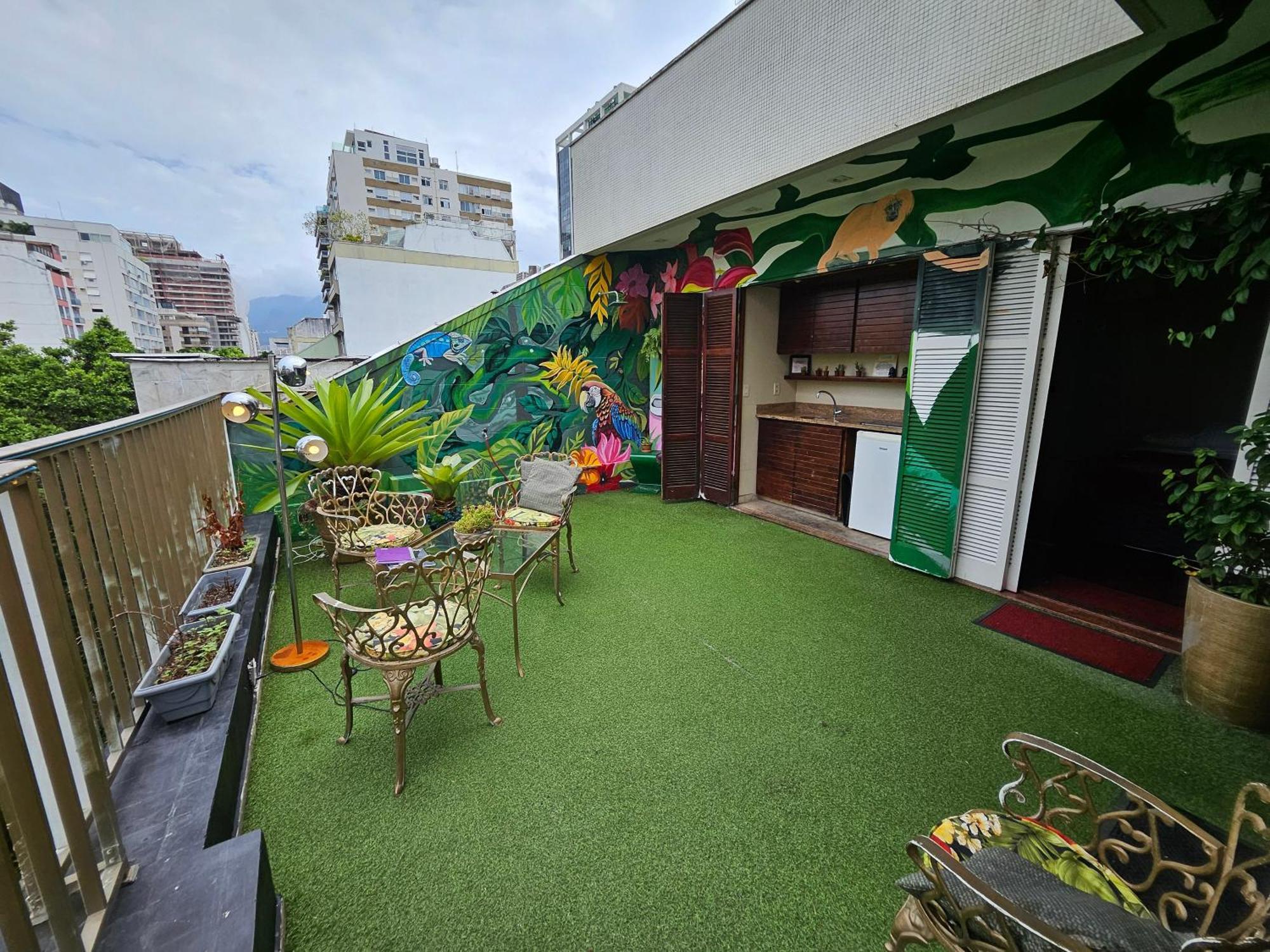 Charmosa Cobertura Em Ipanema Na Quadra Da Praia De Quarto, Sala, Terraco E Sauna Rio de Janeiro Luaran gambar
